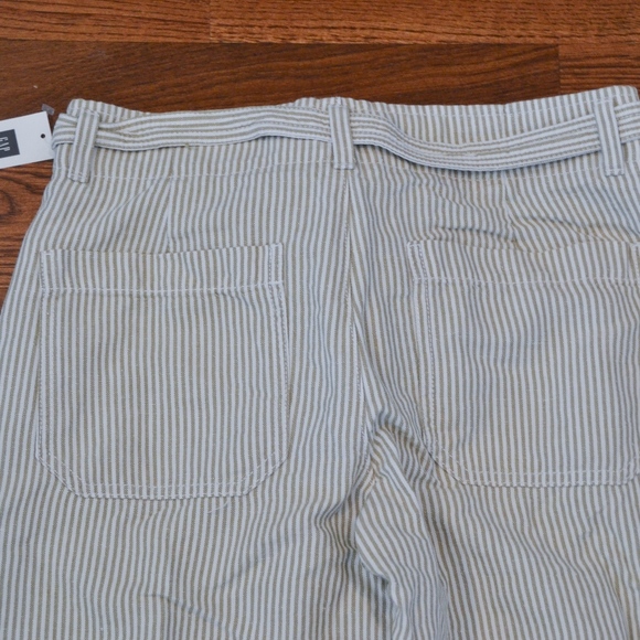NWT Gap Wide Leg Linen Pants w/ High Waisted Belt - Picture 5 of 5